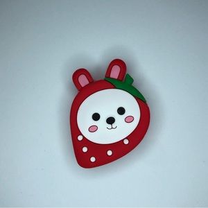 Cute strawberry crocs shoe charm